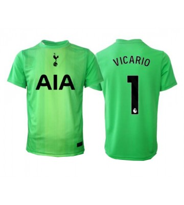 Tottenham Hotspur Guglielmo Vicario #1 Portiere Prima Maglia 2025-26 Manica Corta